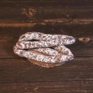 Fagot apéritif de charcuterie artisanale proposé par les Salaisons de Montagnac, assortiment à partager