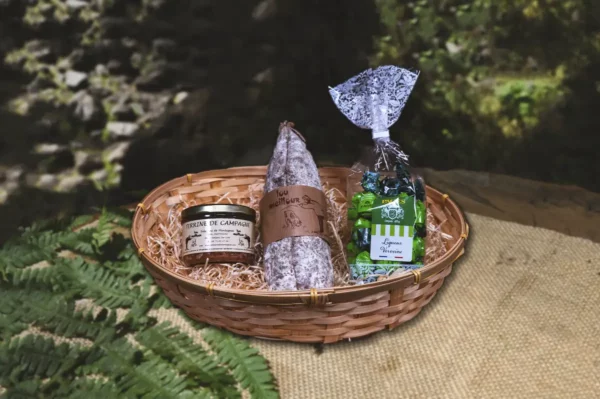 Le panier garni amateur en cadeau de Noël