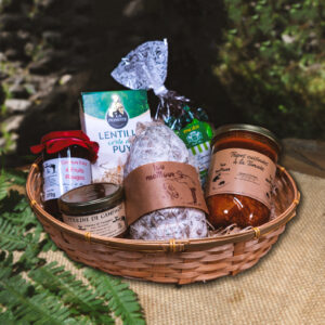Le panier garni curiosité en cadeau de Noël