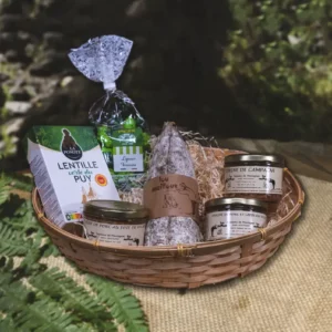 Le panier garni gourmet en cadeau de Noël