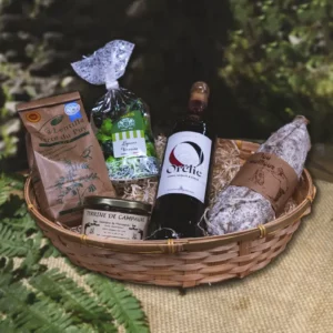 Le panier garni terroir en cadeau de Noël