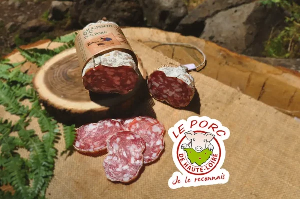 Le saucisson sec de Haute-Loire des Salaisons de Montagnac