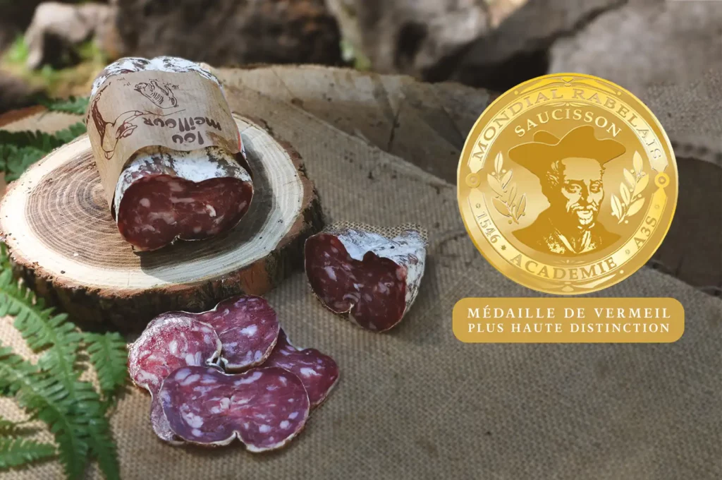 Médaille Vermeil pour les Salaisons de Montagnac au mondial Rabelais du saucisson